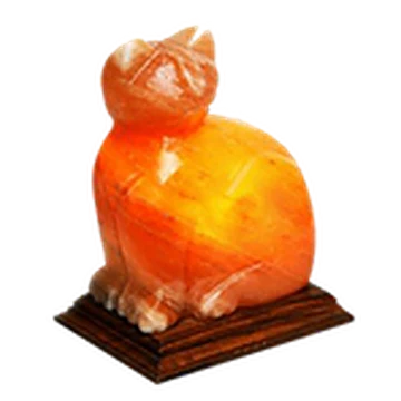 Cat Shape Salt Lamp