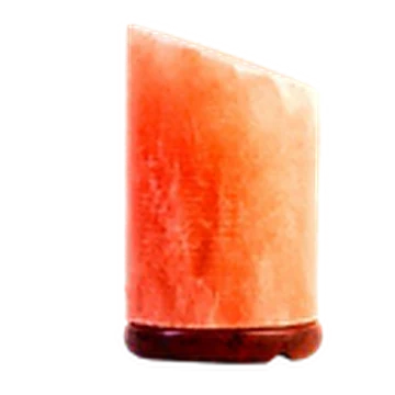 Cylinder Cut Shape Salt Lamp