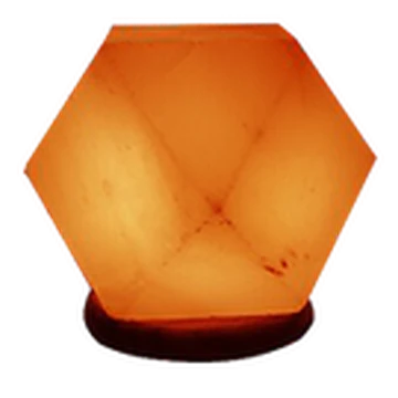 Diamond Shape Salt Lamp