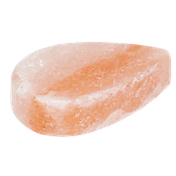 Flat Tear Drop Salt Massage Stone