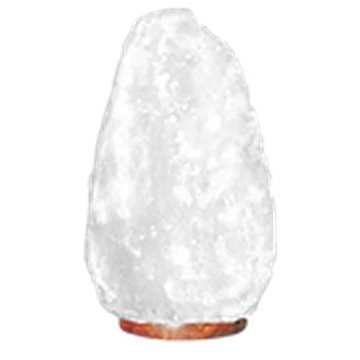 Himalayan White Natural Salt Lamp 2 – 3 kg