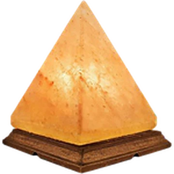 Pyramid Shape Salt Lamp