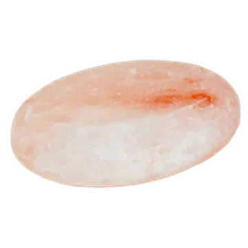 Rounded Oval Salt Massage Stone