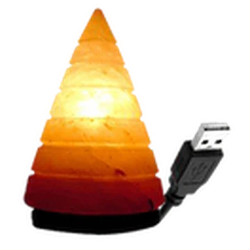 USB Mini Salt Lamp, Cone Shape