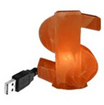 USB Mini Salt Lamp, Dollar Shape