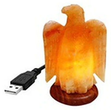 USB Mini Salt Lamp, Eagle Shape