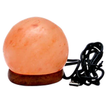USB Mini Salt Lamp, Sphere Shape